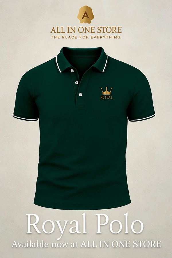 "Royal Polo | Luxury Cotton Polo T-Shirt"