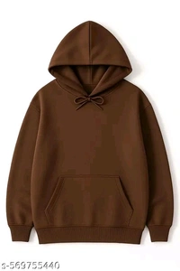 Hoodie Sweatshirt Men Boy Casual Stylish Latest Maroon Colour - maroon, S, Fleece