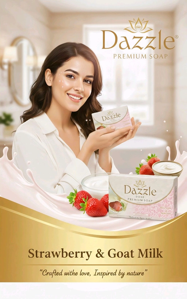 Dazzle Dose Strawberry With Goat Milk