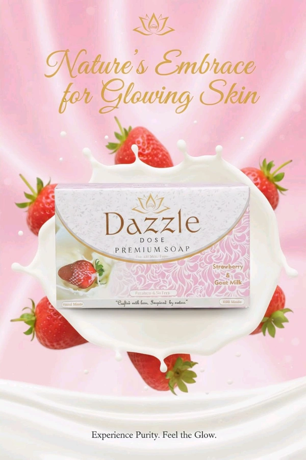 Dazzle Dose Strawberry With Goat Milk