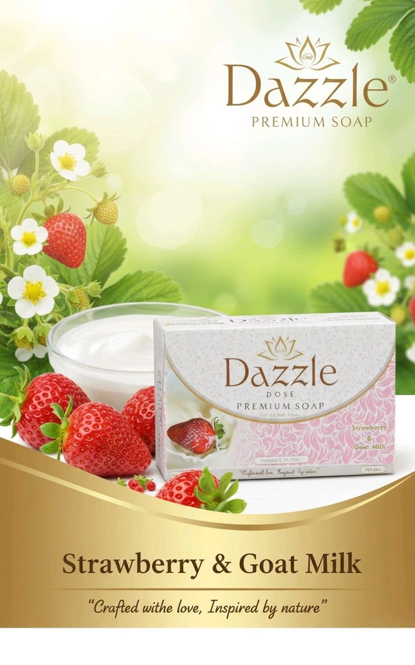 Dazzle Dose Strawberry With Goat Milk