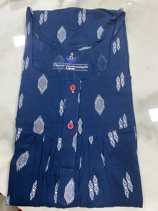 Deepa’s Vasthraalayam Cotton nighty - Free size