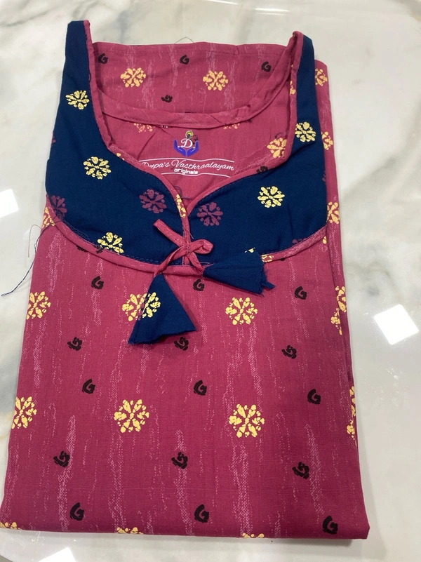 Deepa’s Vasthraalayam Cotton nighty - Free Size