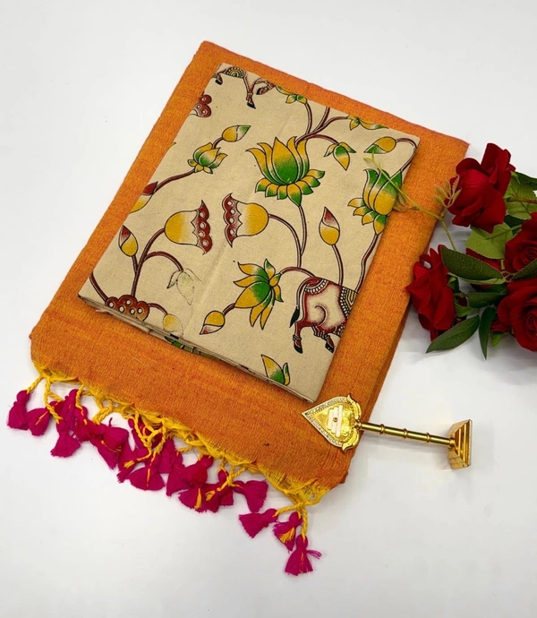 Deepa’s Vasthraalayam Pure Kaadhi Soft Cotton Saree