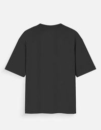 Deepa's Vasthraalayam Shadow Storm Oversized Ninja Tshirt - XS, Black