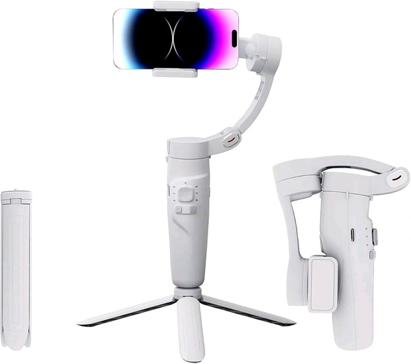 M1 Smartphone Gimbal Stabilizer for Android & iOS | 3-Axis Anti-Shake Handheld Gimbal with Bluetooth Control | Foldable Portable Gimbal for Reels, Vlogging & YouTube