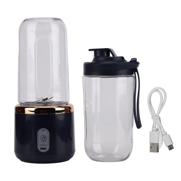 Portable Blender Electric Juicer USB Rechargeable Fruit Mixers Mini Personal Smoothie Maker 6 Blades 3 Gears Ideal for smoothies, protein shakes, fresh juices, sauces -1500mAh Battery