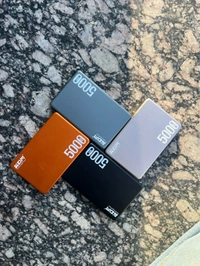 KDM EB-3 Magsafe Powerbank 22.5w Max Output 1 Year Warranty 5000 Mah - black