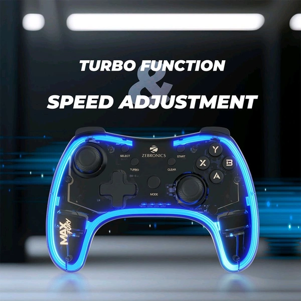 Zebronics Wave Max Fury Wired Gamepad Controller
