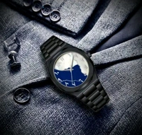ARABIC AURA WATCH (WHITE+BLUE) - Black, Free