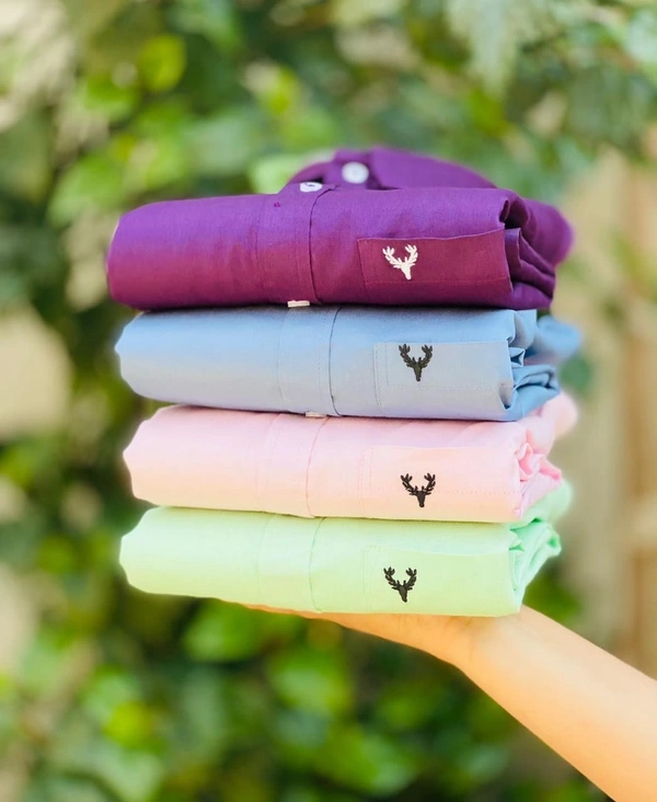 Allen Solly Plain Shirts For Men - 4 Pc Combo Stylish & Comfortable - XL-42