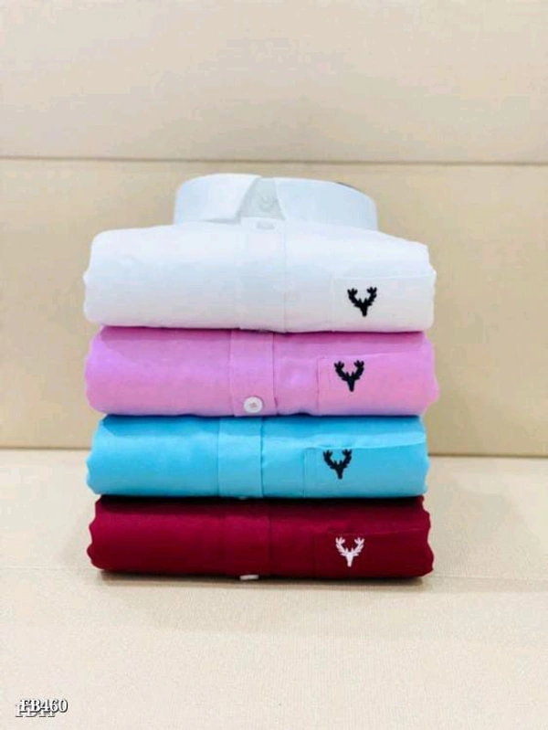 Allen Solly Plain Shirts For Men - 4 Pc Combo Stylish & Comfortable - S-36