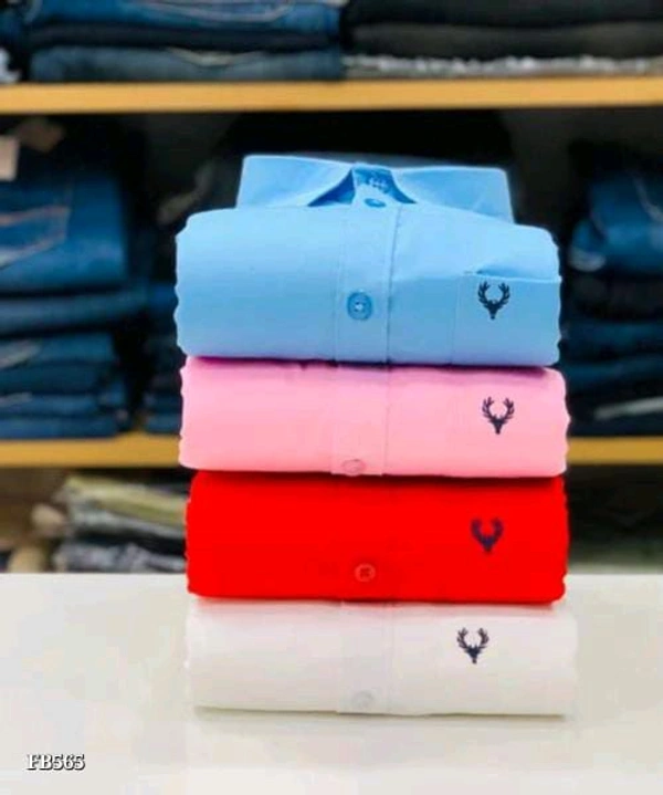 Allen Solly Plain Shirts For Men - 4 Pc Combo Stylish & Comfortable - M-38