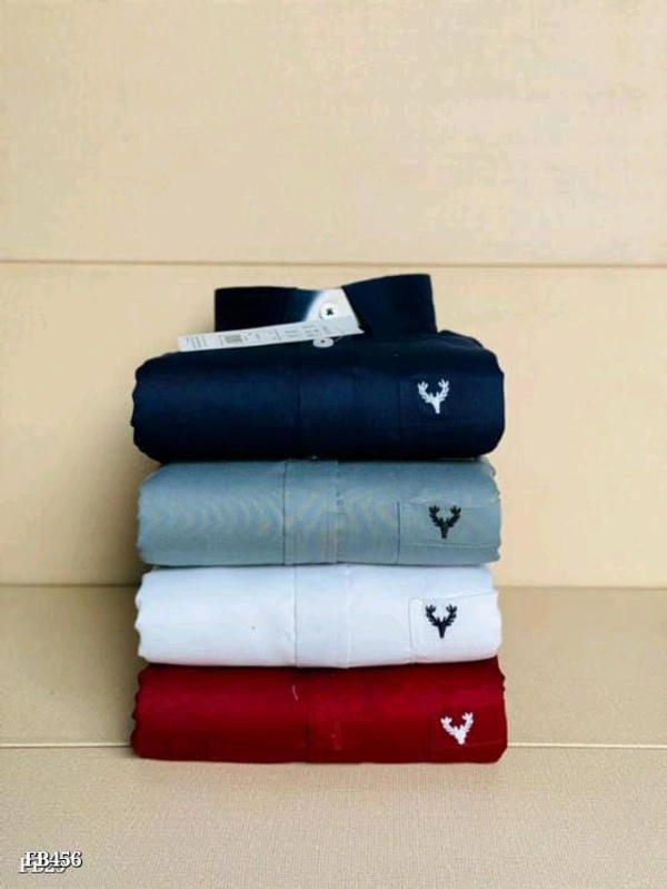 Allen Solly Plain Shirts For Men - 4 Pc Combo Stylish & Comfortable - L-40