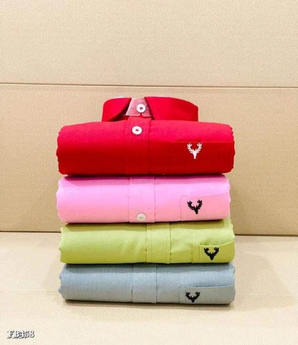 Allen Solly Plain Shirts For Men - 4 Pc Combo Stylish & Comfortable - S-36