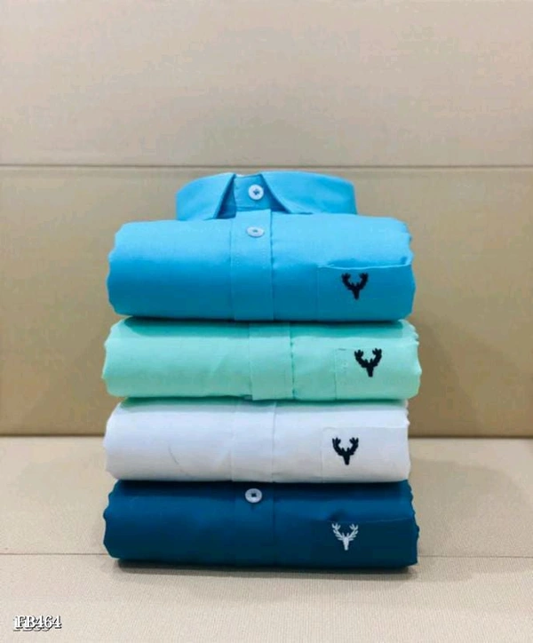 Allen Solly Plain Shirts For Men - 4 Pc Combo Stylish & Comfortable - M-38