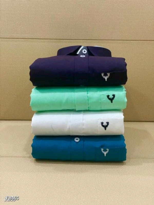 Allen Solly Plain Shirts For Men - 4 Pc Combo Stylish & Comfortable - S-36