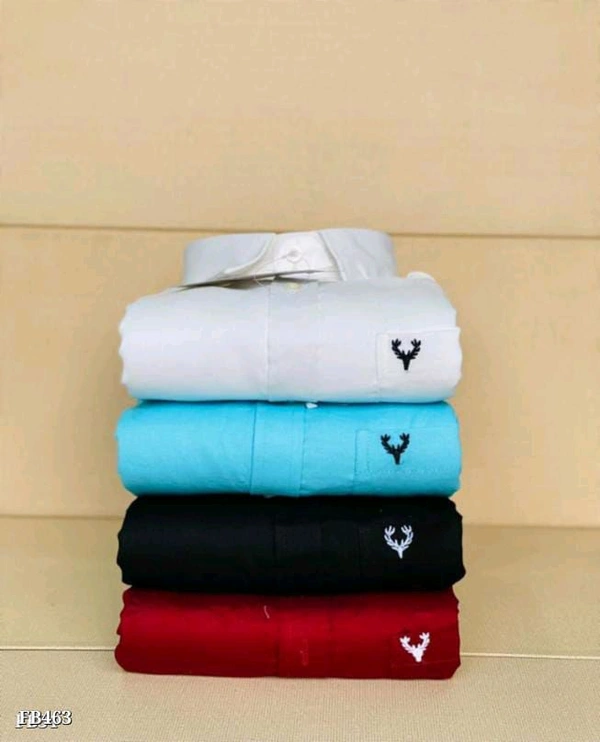 Allen Solly Plain Shirts For Men - 4 Pc Combo Stylish & Comfortable - XL-42