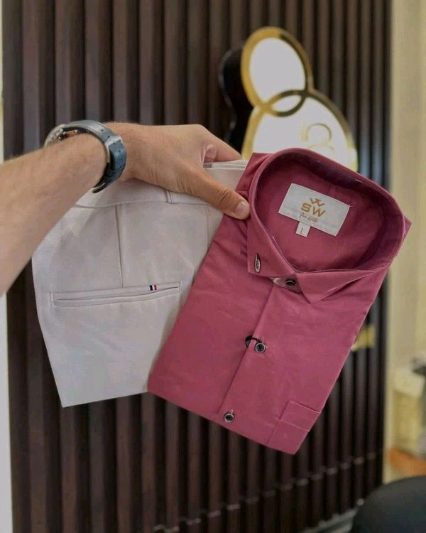Cotton Shirt And Pent Combo - 32, XL-42