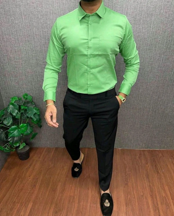 Cotton Shirt And Pent Combo - XL-42, 36