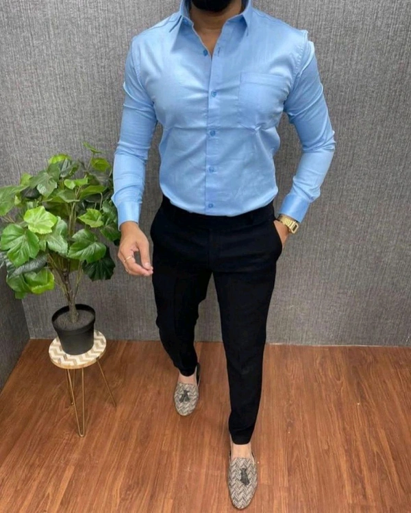 Cotton Shirt And Pent Combo - XXL-44, 36