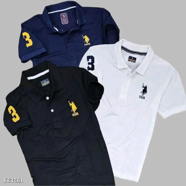 Uspolo Matty Tshirt Combo Of 3pcs - S-36
