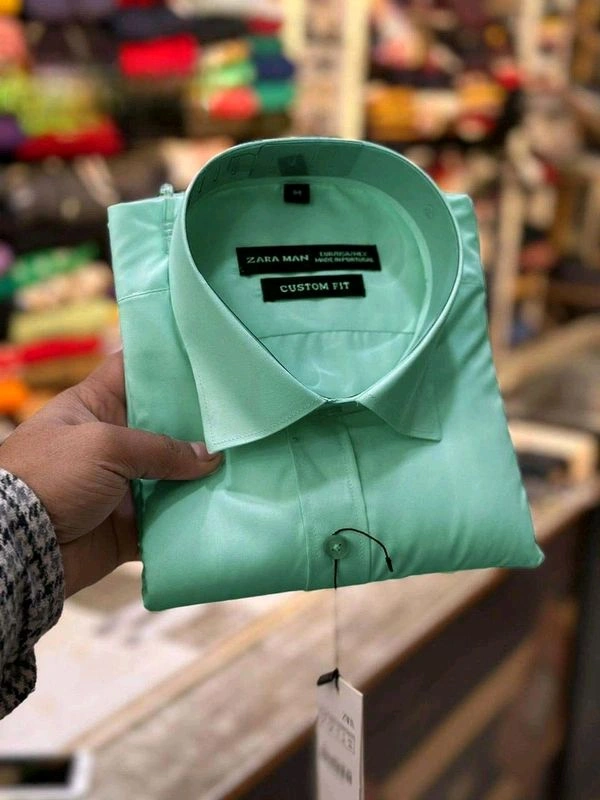 Zara Plain Shirts  - XL-42