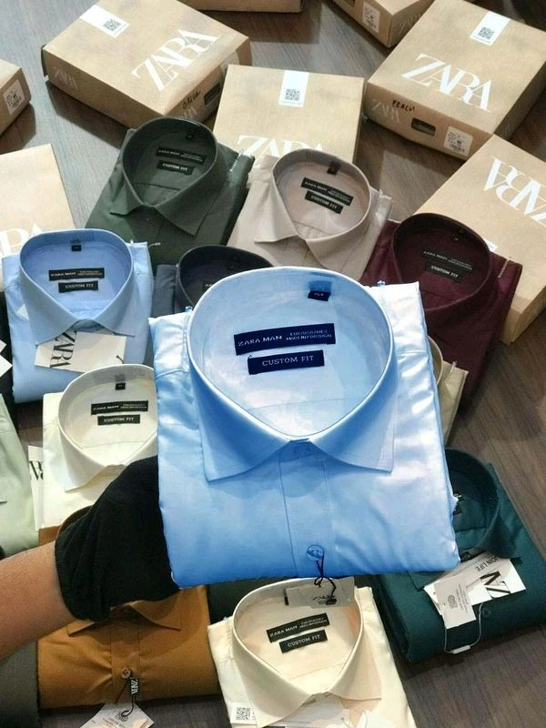 Zara Plain Shirts  - XXL-44