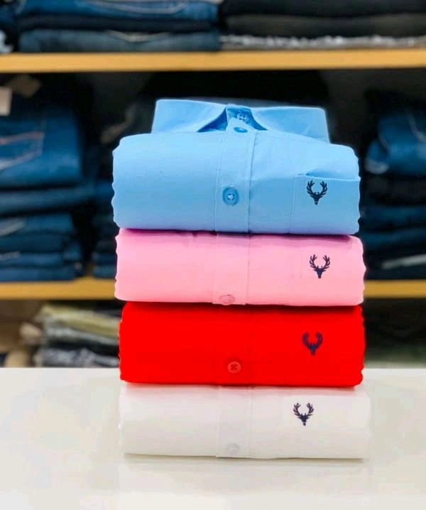 Allen Solly Plain Shirts Combo Of 4pcs - XXL-44