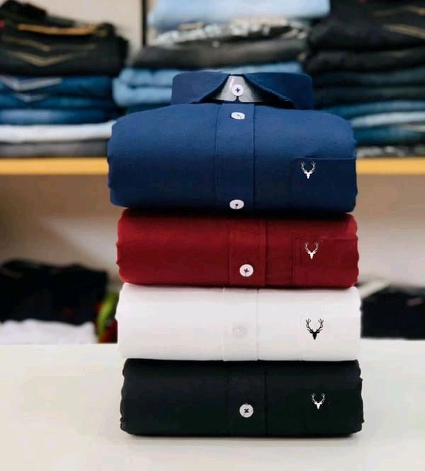 Allen Solly Plain Shirts Combo Of 4pcs - XXL-44