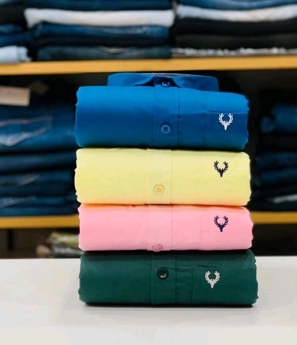 Allen Solly Plain Shirts Combo Of 4pcs - XXL-44