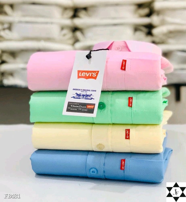 Plain Shirts Combo Of 4pcs - L-40