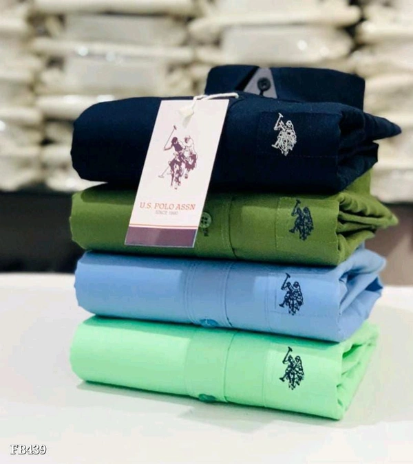 US Formal plain Shirts Combo Of 4pcs - XXL-44