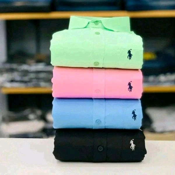 RL Plain Shirts Combo Of 4pcs - M-38