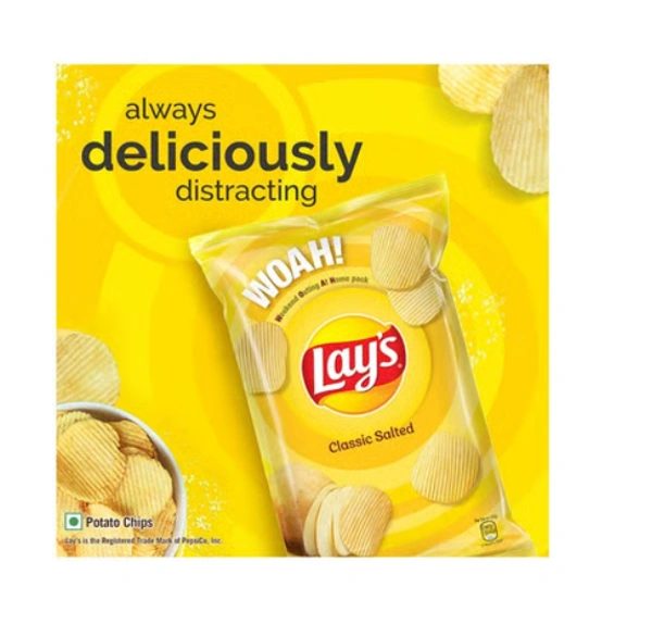 lay's Lay's Classic Salted Potato Chips - 48g