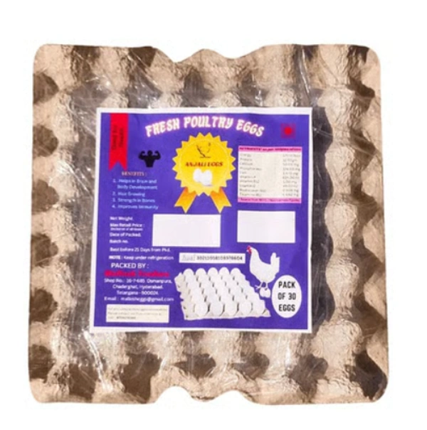 eggs White Eggs - 30 pieces