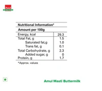 Amul Masti Spiced Salted Buttermilk - 200 ml