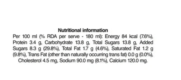 Aashirvaad Badam Flavoured Milk - 180 ml