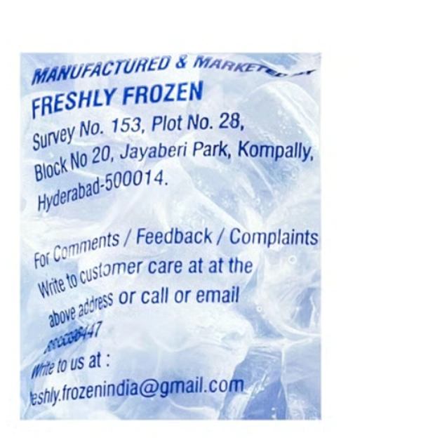 Ice Cubes Premium Ice Cubes by Freshly Frozen - 1 kg