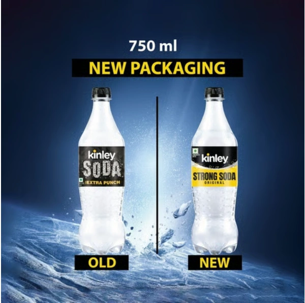 Kinley Strong Soda Water - 750 ml