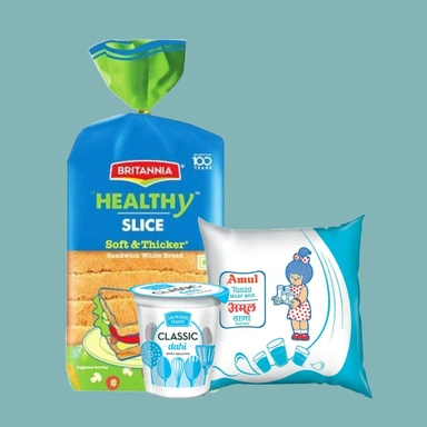 dairy, bread & eggs