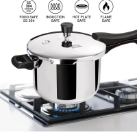 MILTON Milton Pro Cook Triply Stainless Steel Pressure Cooker Outer Lid  5 Ltr