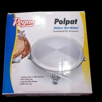 Trhan Stainless Steel Akhand Polpat With Belan
