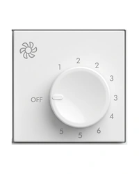 Skava Legacie 5 Step Electronic Fan Regulator 2 Module - White
