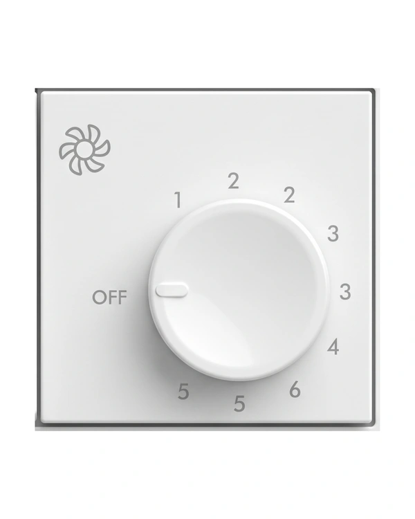 Skava Legacie 5 Step Electronic Fan Regulator 2 Module - White