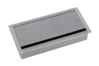 CM Ergosys Manual POP-Up Box - 8M, Metalic Silver Grey