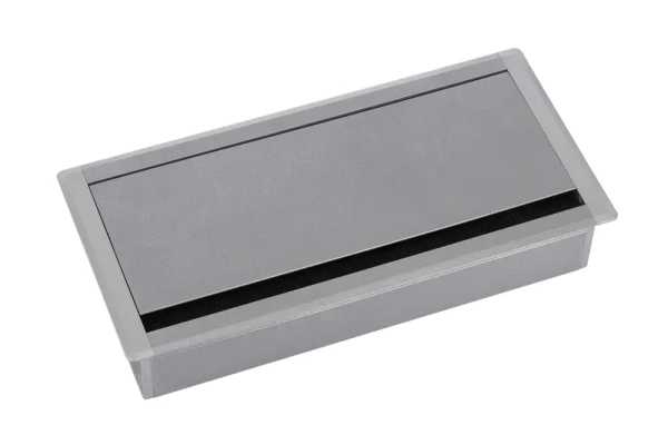 CM Ergosys Manual POP-Up Box - 8M, Metalic Silver Grey