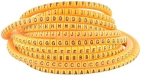 Ferrules, Cable Marker, 26 Alphabets, (A to Z,1 Roll / each) - 4.0 Sqmm