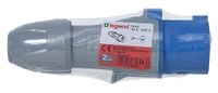 Legrand LEGRAND 16A 2P+E 200/250V STRAIGHT PLUGS IP44 SINGLE PHASE