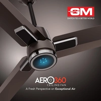 GM Aero 360 1200 mm BLDC Ceiling Fan - Brown Gun Metal